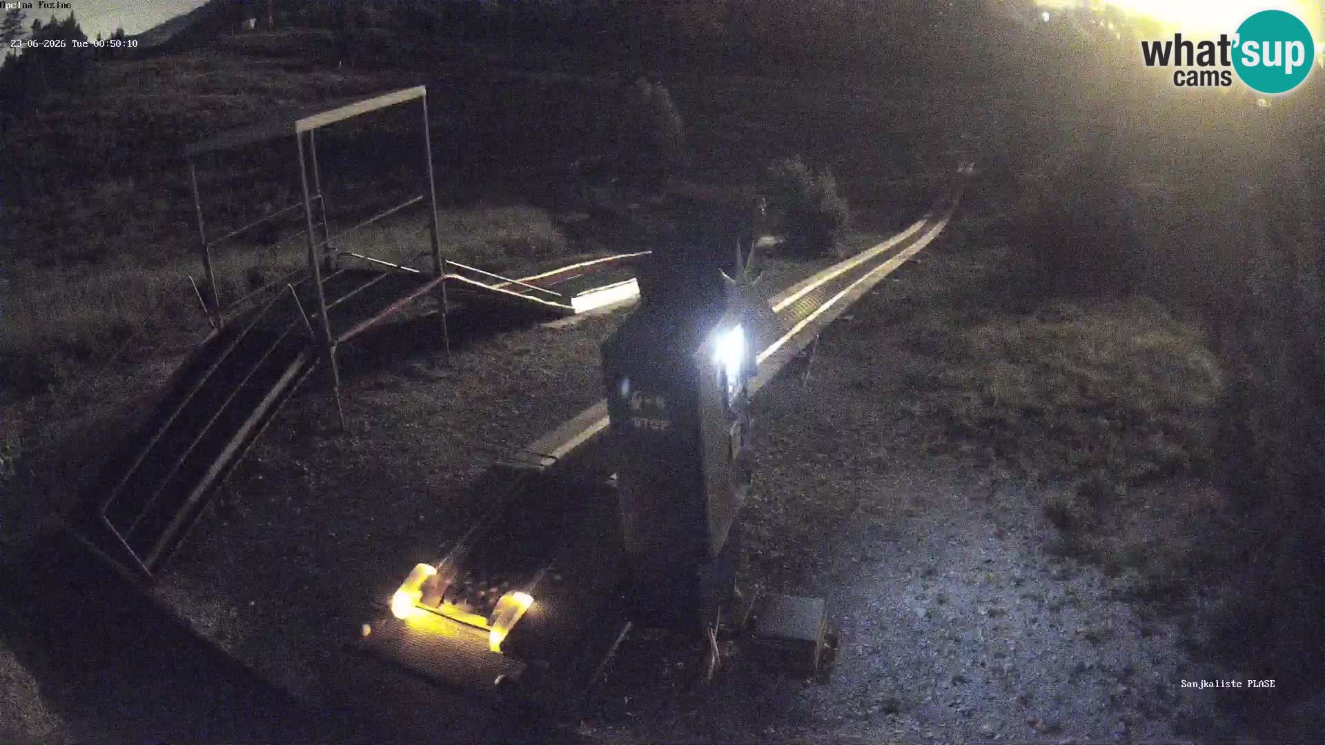 Webcam en direct Piste de luge de Fužine – Croatie
