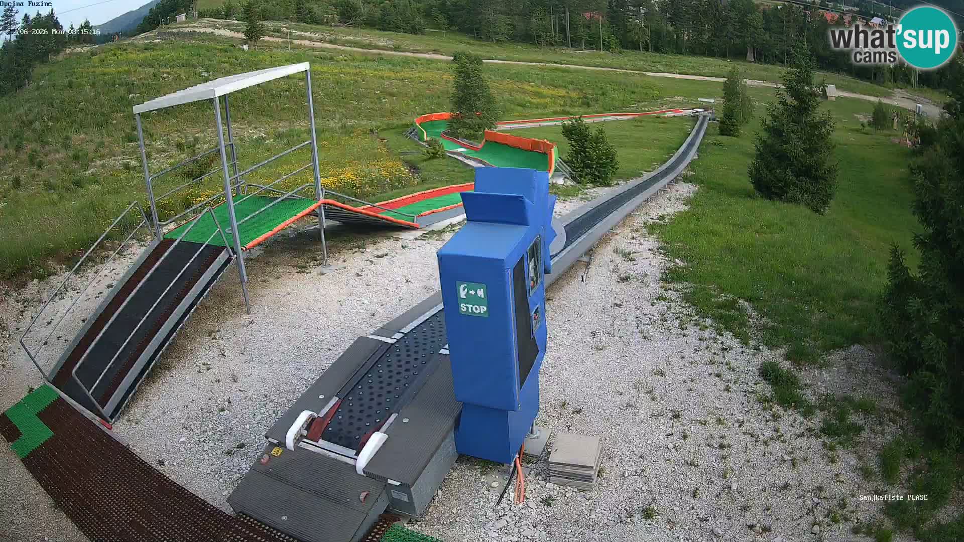Live Webcam Rodelbahn Fužine – Kroatien