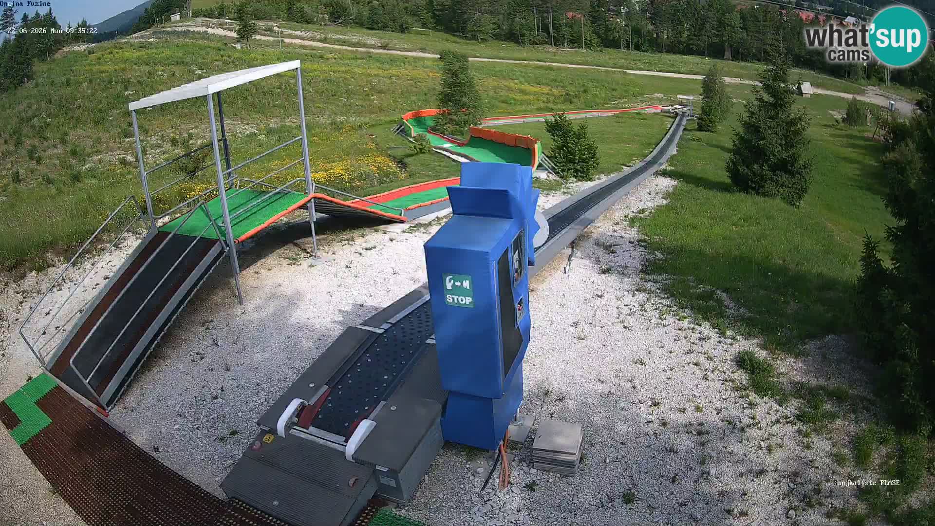 Live Webcam Rodelbahn Fužine – Kroatien