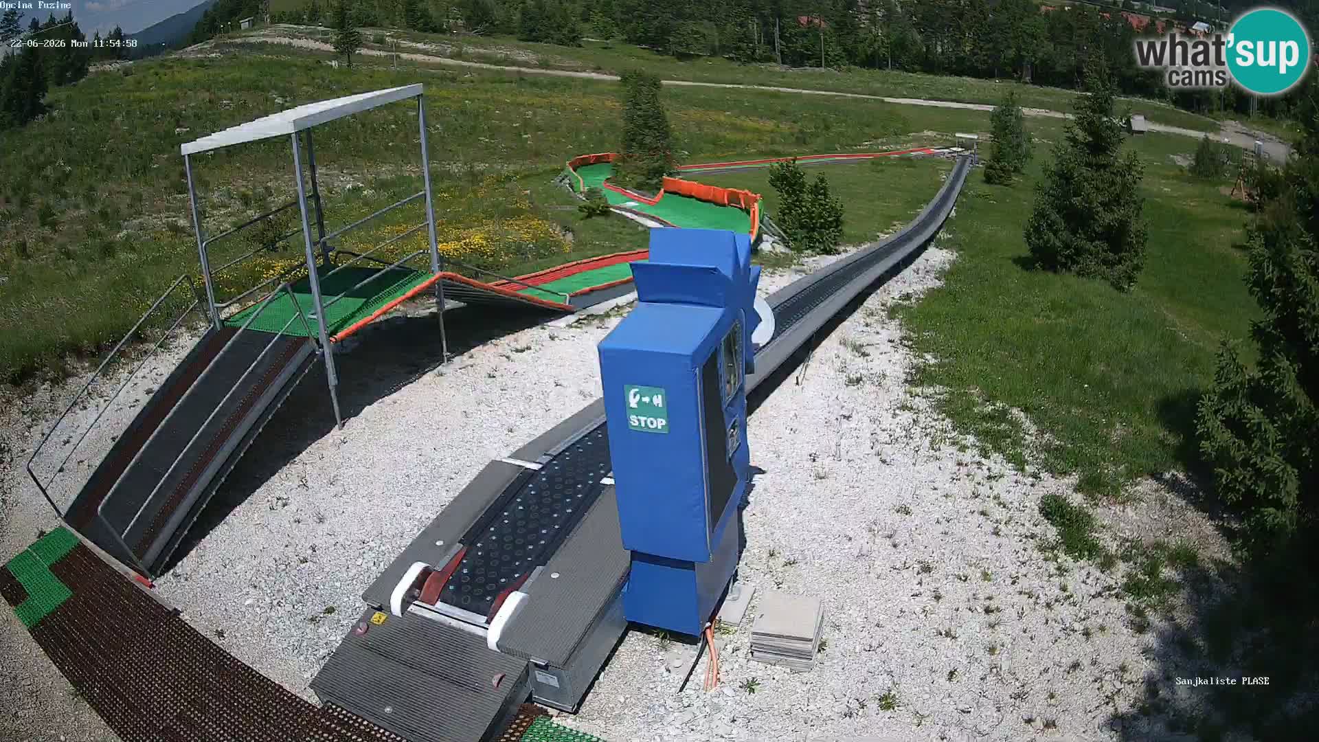 Live Webcam Rodelbahn Fužine – Kroatien
