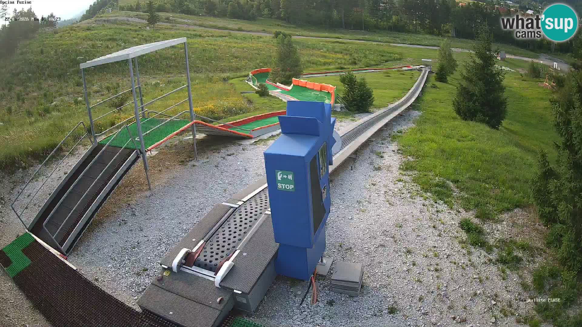 Live Webcam Rodelbahn Fužine – Kroatien