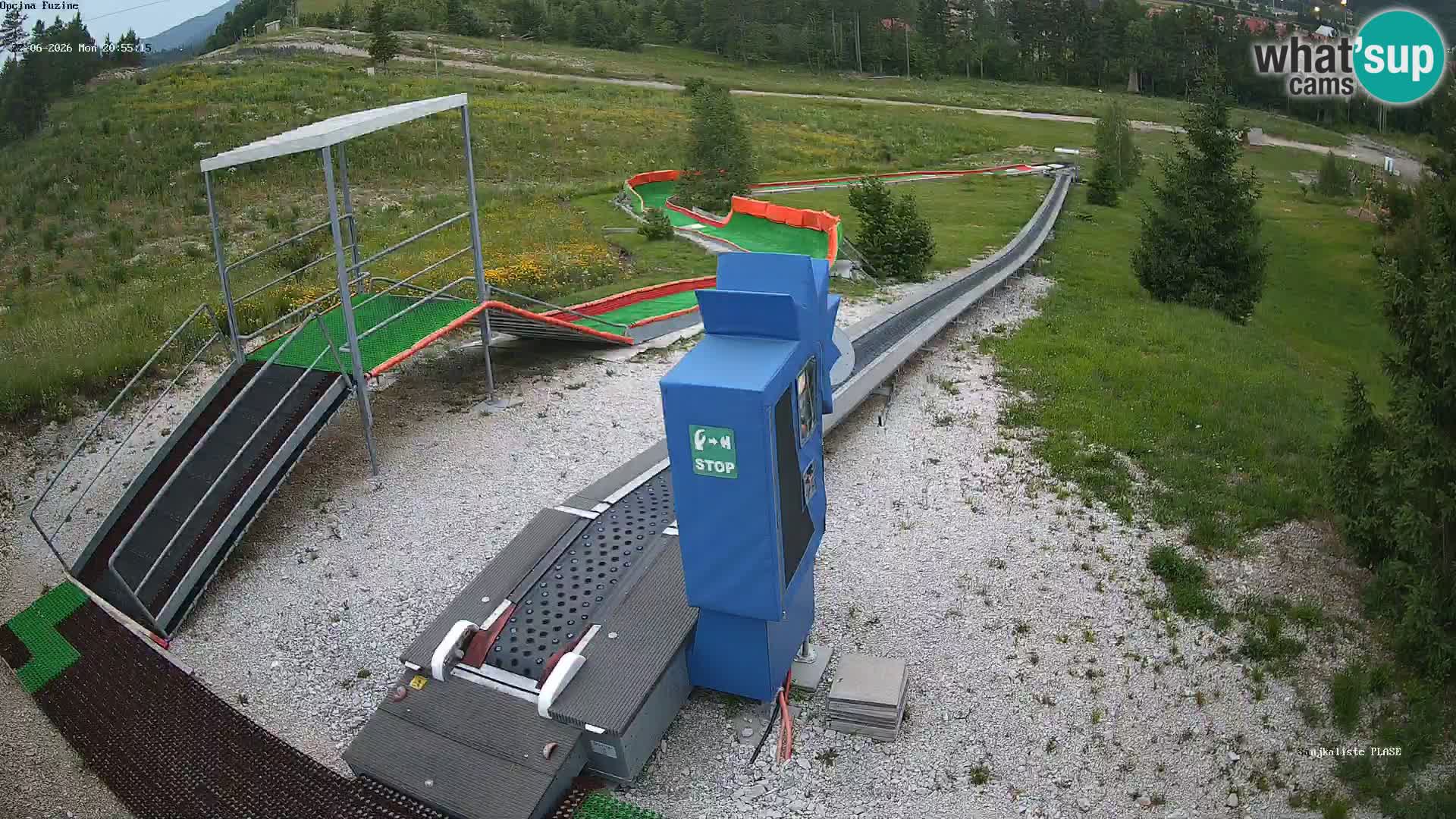 Live Webcam Rodelbahn Fužine – Kroatien