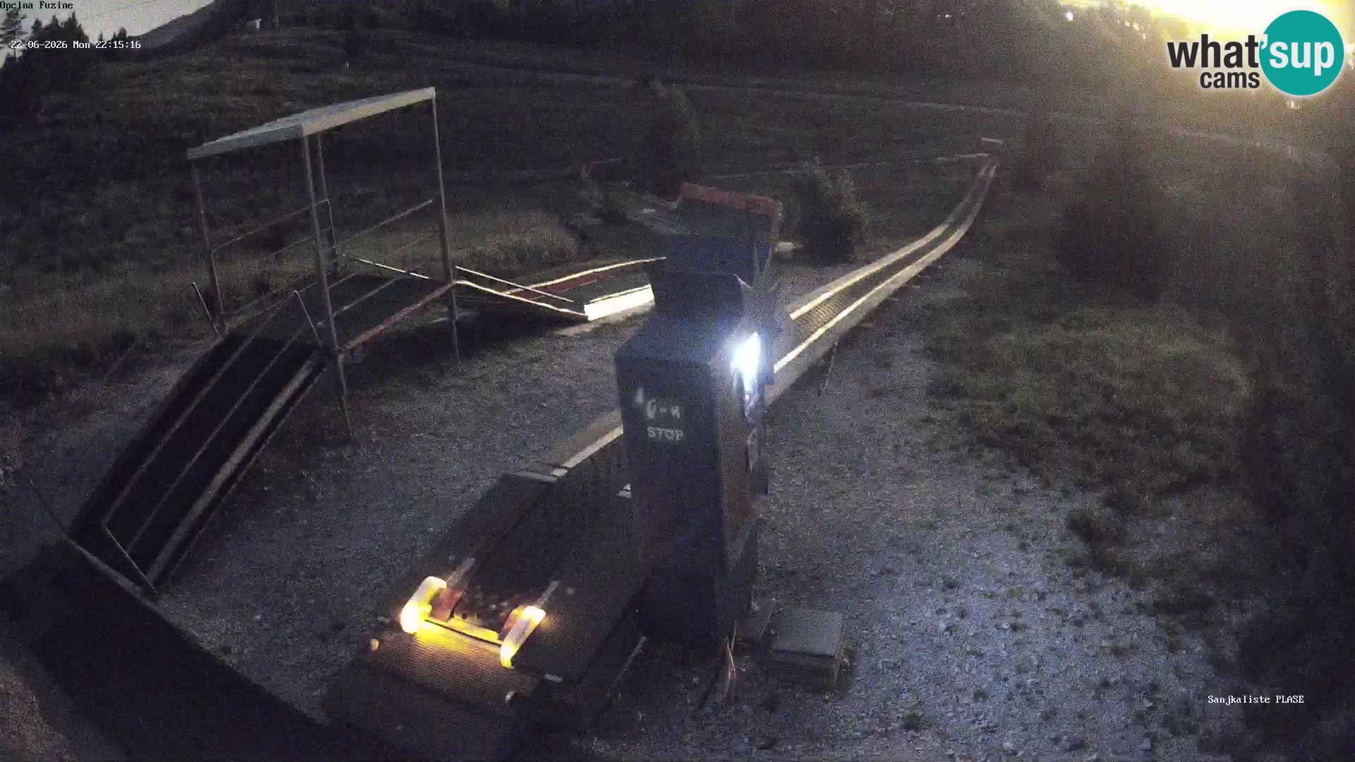 Spletna kamera v živo Sankališče Fužine – Hrvaška