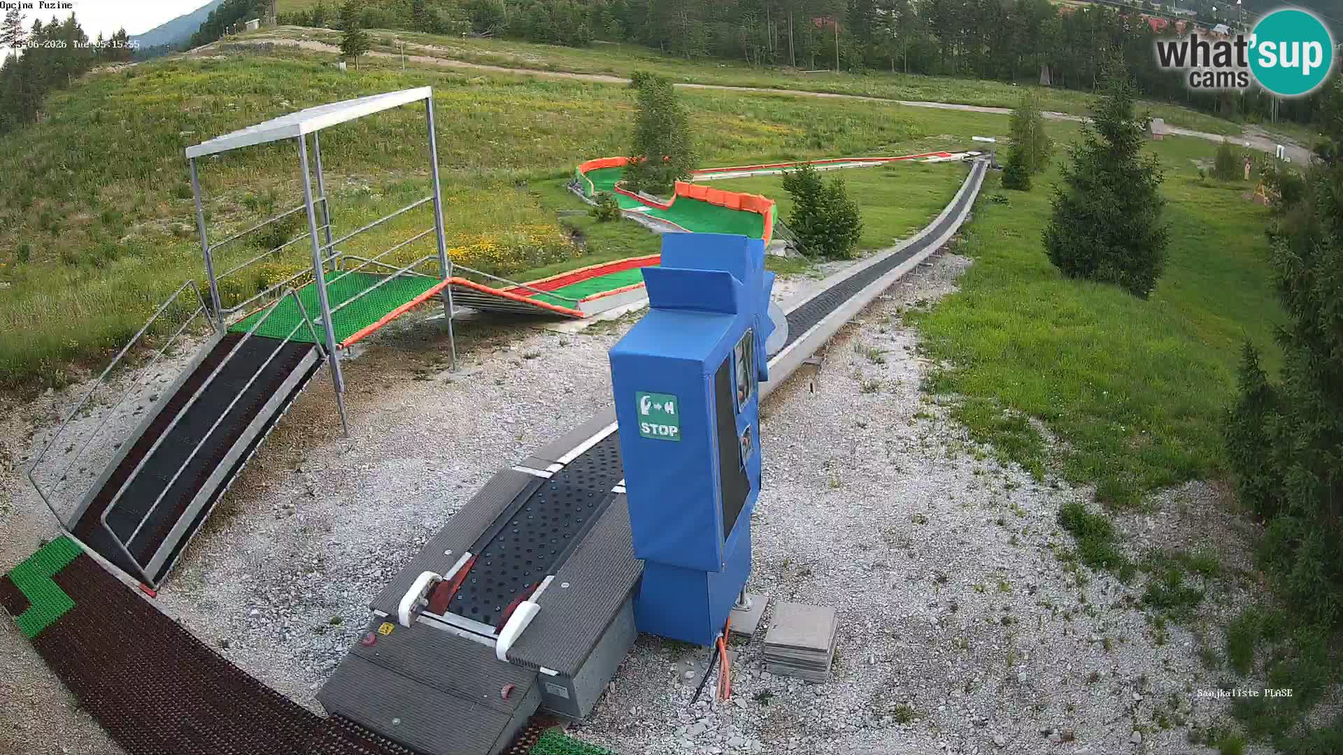 Live Webcam Rodelbahn Fužine – Kroatien