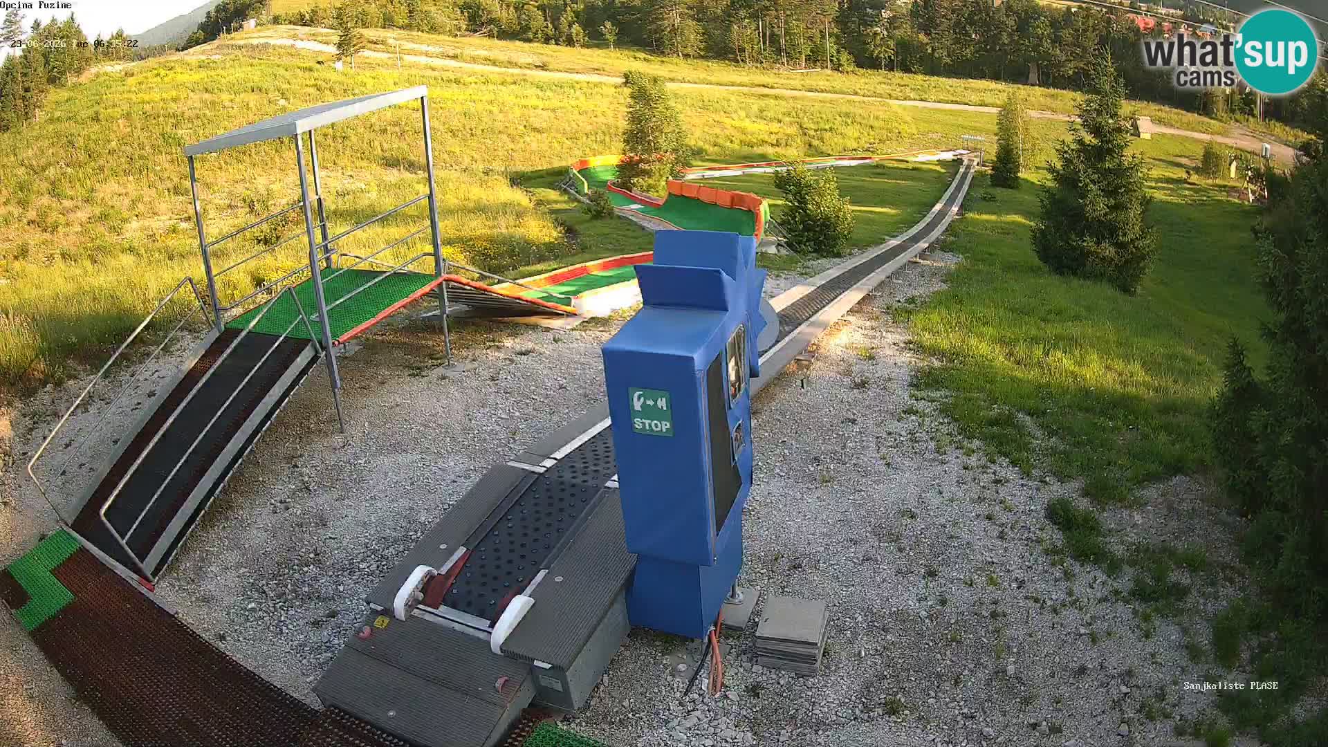 Live Webcam Rodelbahn Fužine – Kroatien