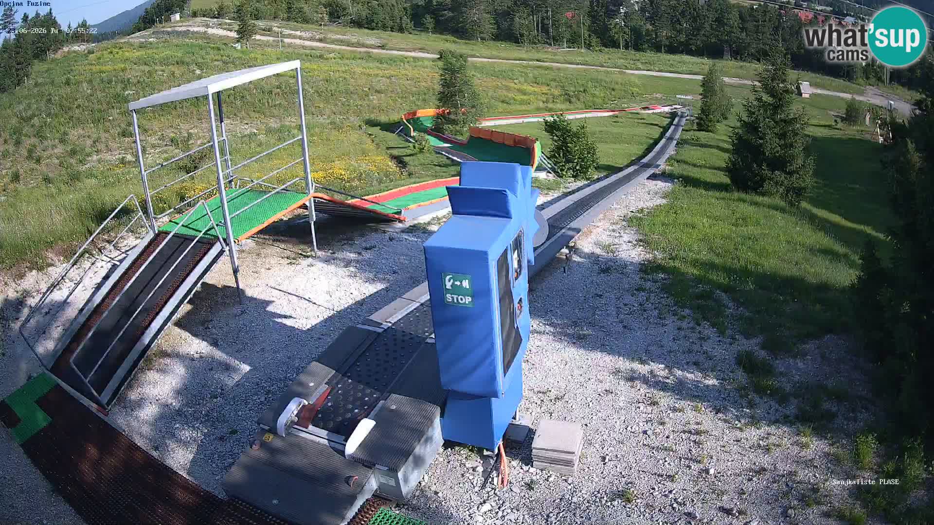 Live Webcam Rodelbahn Fužine – Kroatien