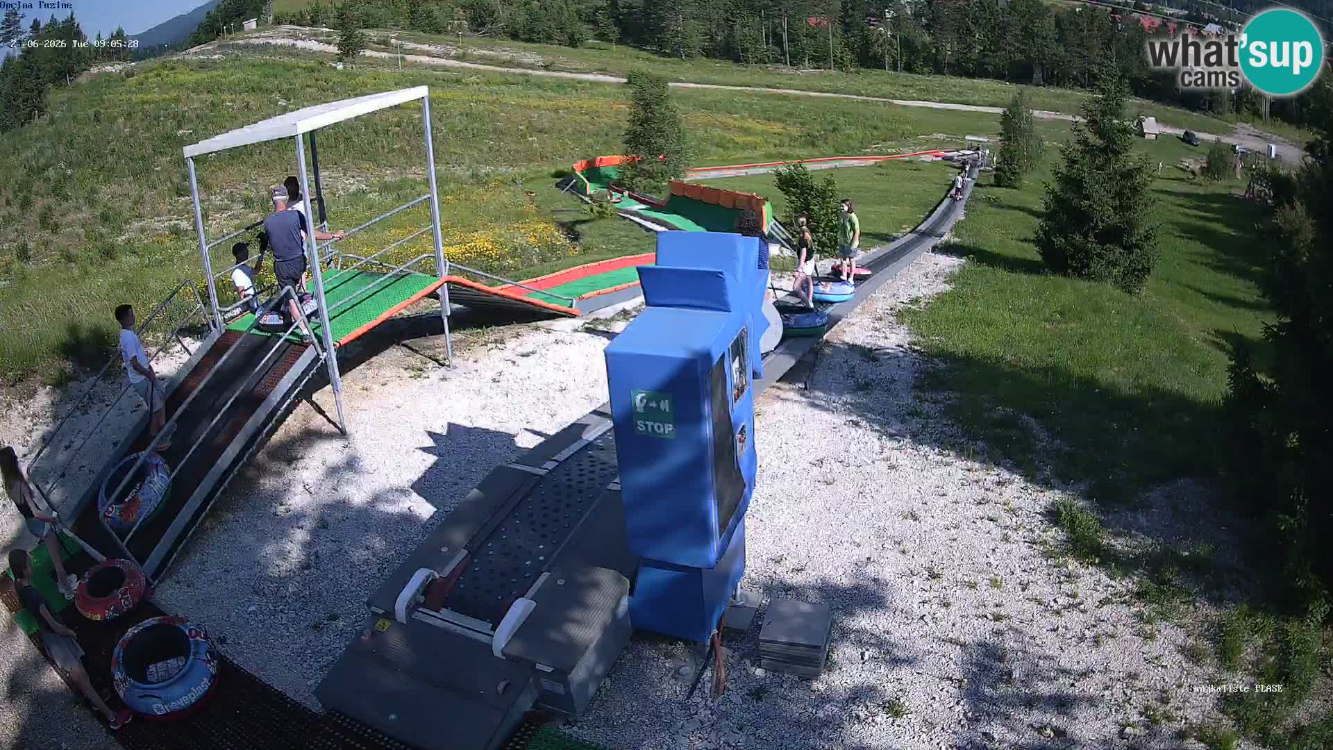 Live Webcam Rodelbahn Fužine – Kroatien