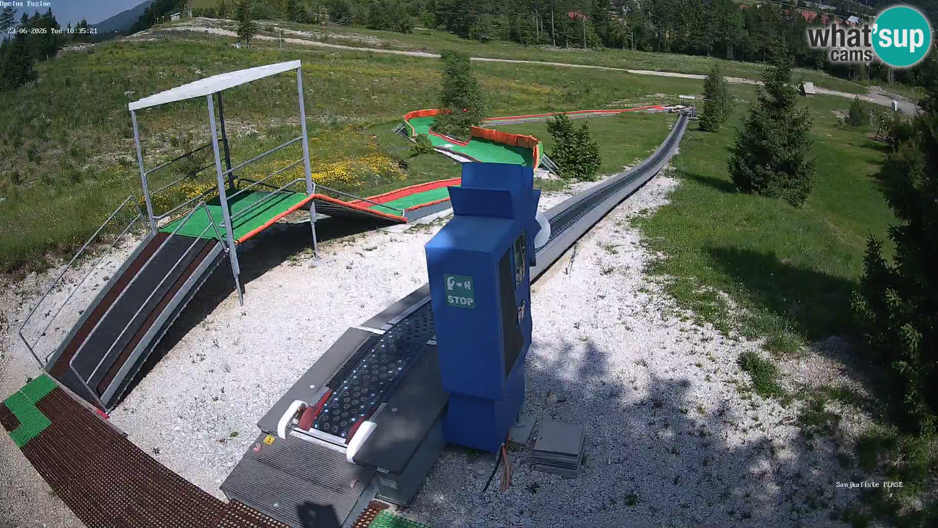 Live Webcam Rodelbahn Fužine – Kroatien