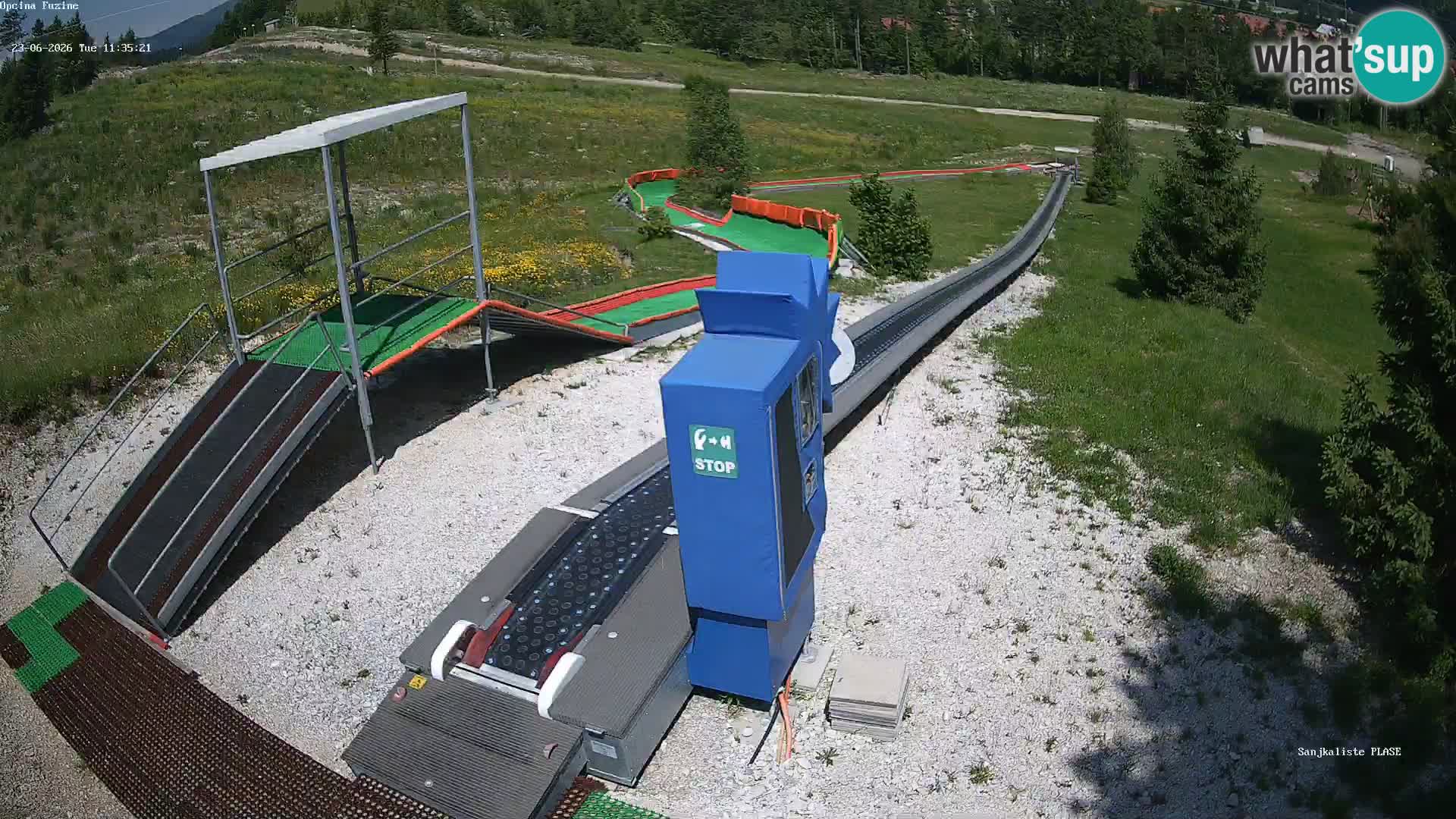 Live Webcam Rodelbahn Fužine – Kroatien
