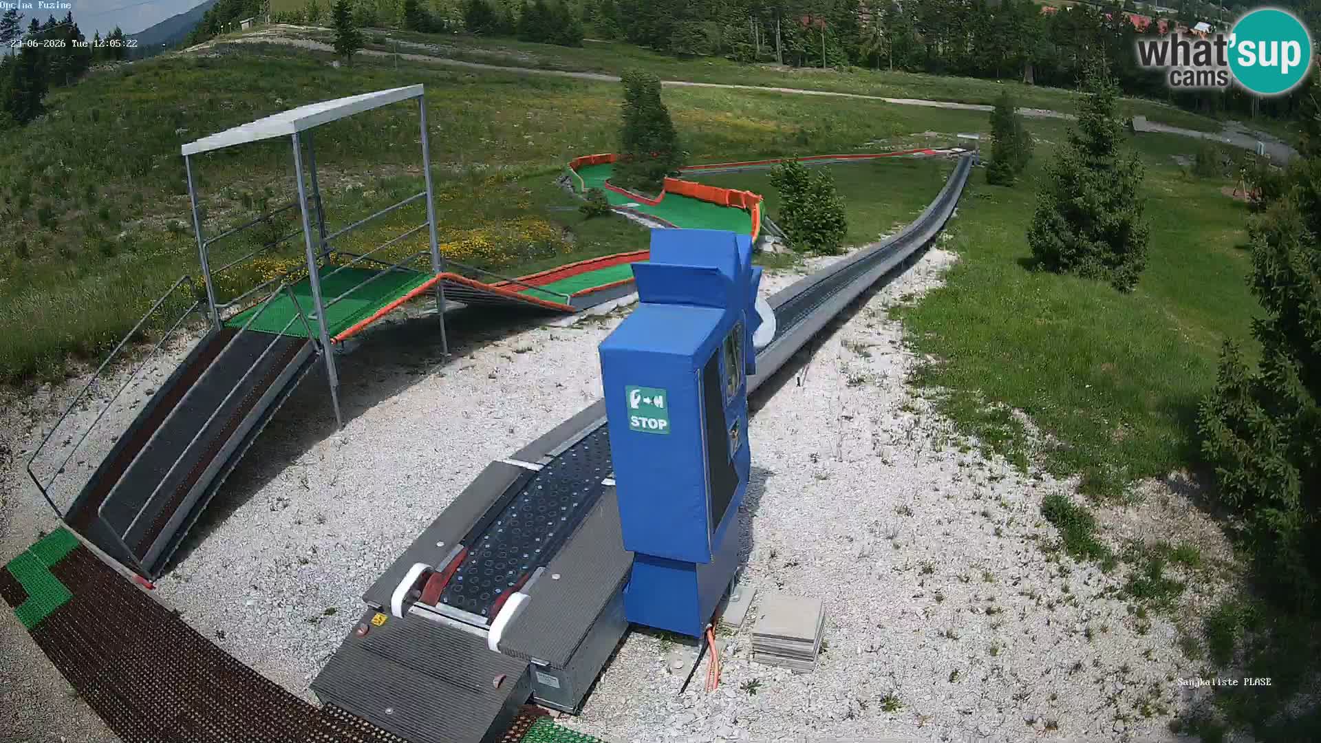 Live Webcam Rodelbahn Fužine – Kroatien