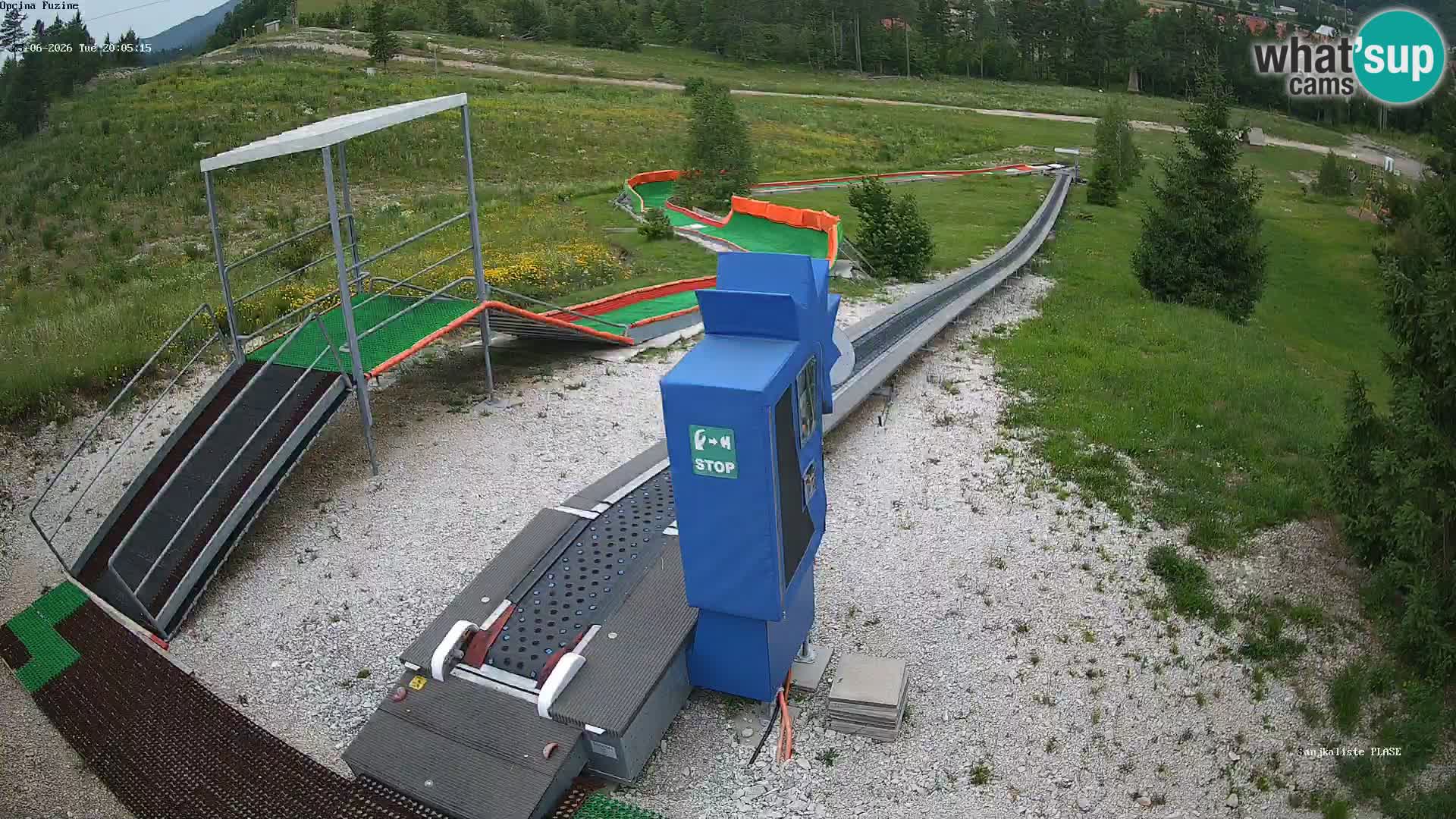 Live Webcam Rodelbahn Fužine – Kroatien