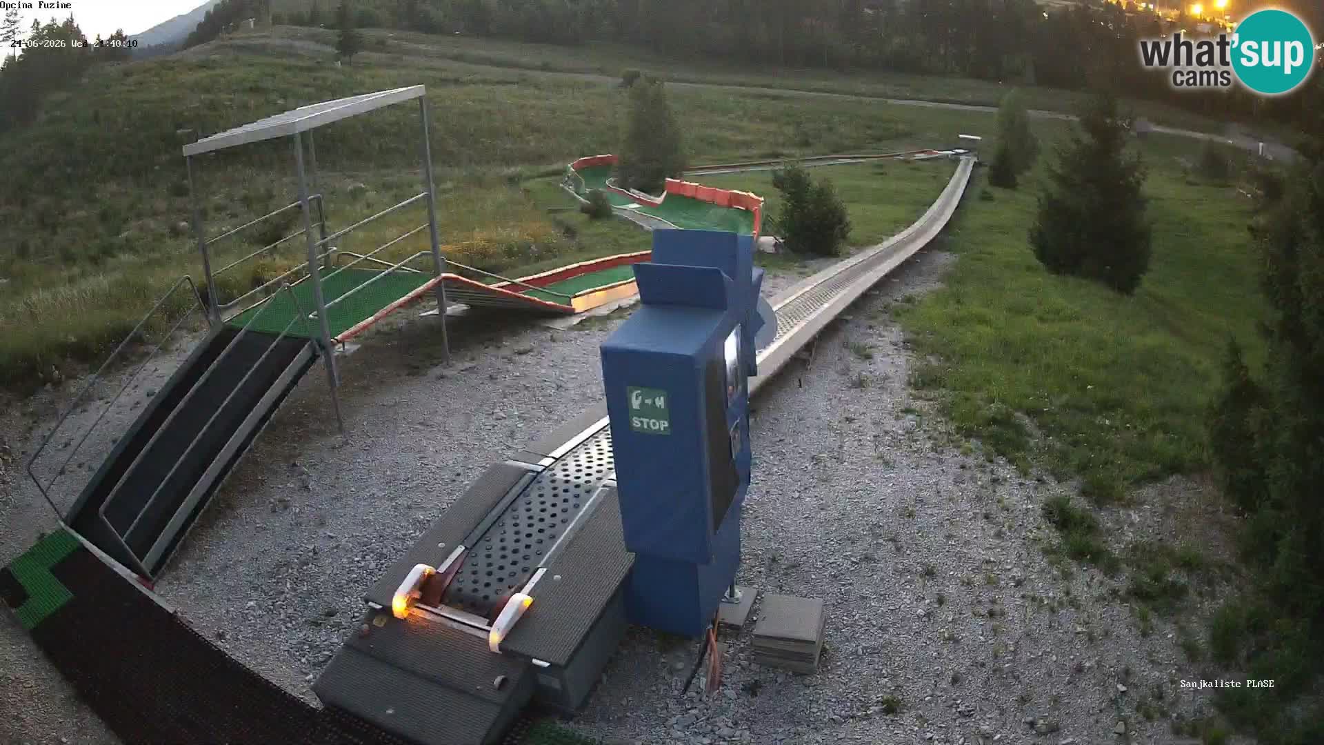 Live Webcam Rodelbahn Fužine – Kroatien