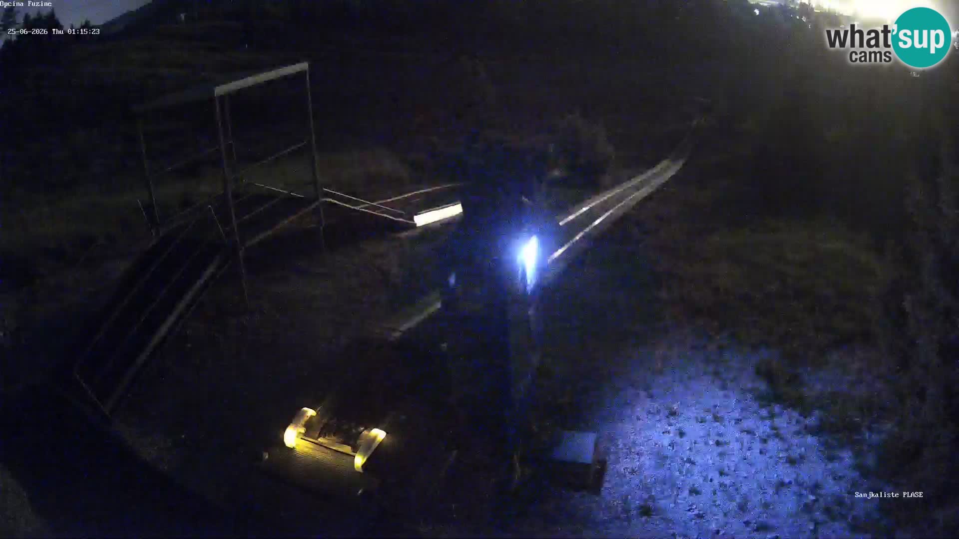 Webcam en direct Piste de luge de Fužine – Croatie