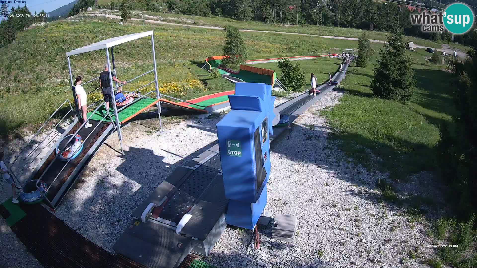 Spletna kamera v živo Sankališče Fužine – Hrvaška