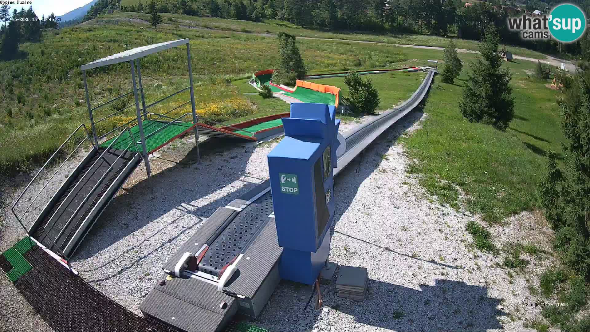 Live Webcam Rodelbahn Fužine – Kroatien