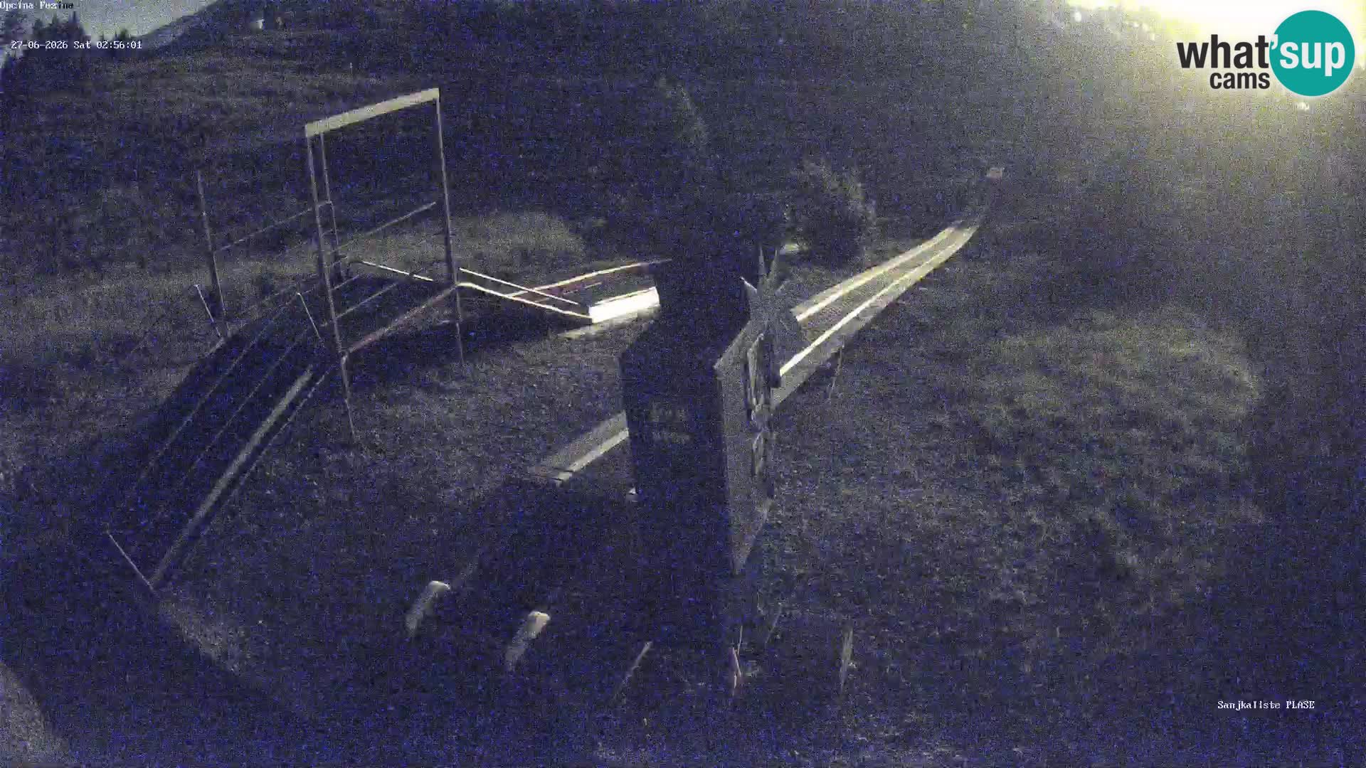 Webcam en direct Piste de luge de Fužine – Croatie