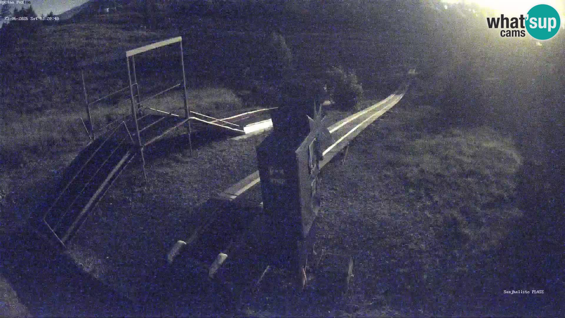 Webcam en direct Piste de luge de Fužine – Croatie