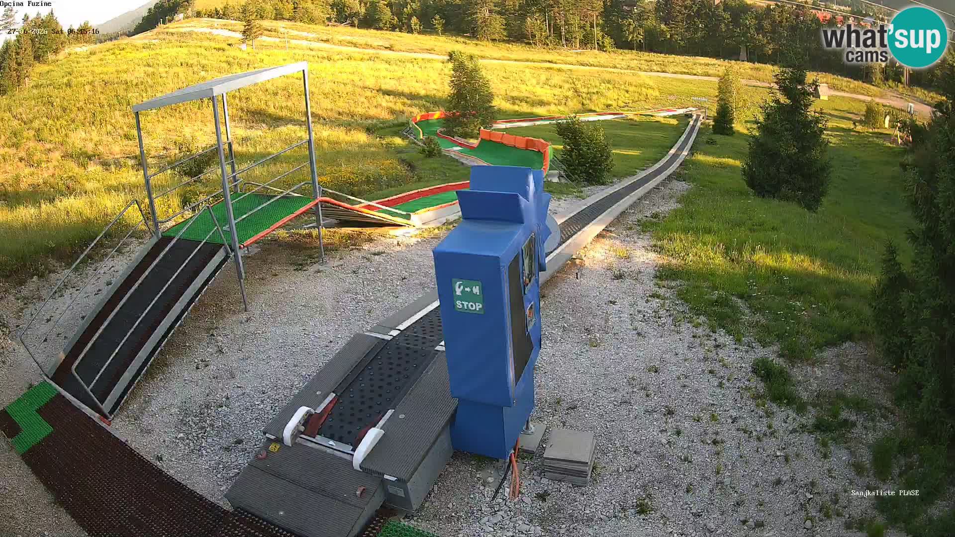 Live Webcam Rodelbahn Fužine – Kroatien