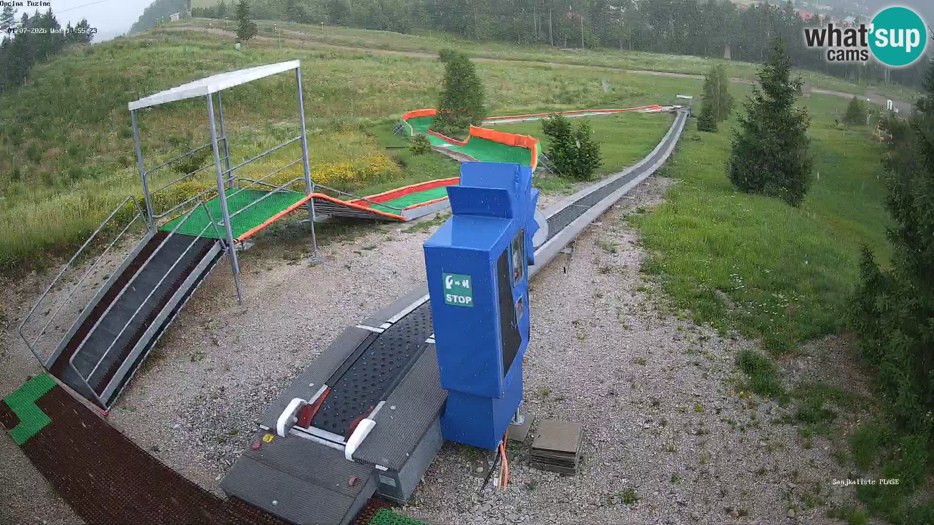 Live Webcam Rodelbahn Fužine – Kroatien
