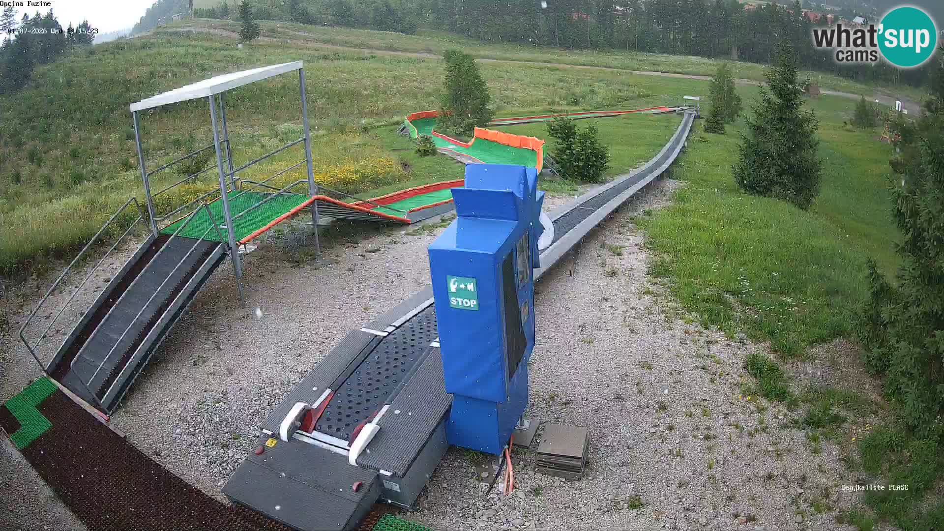 Live Webcam Rodelbahn Fužine – Kroatien