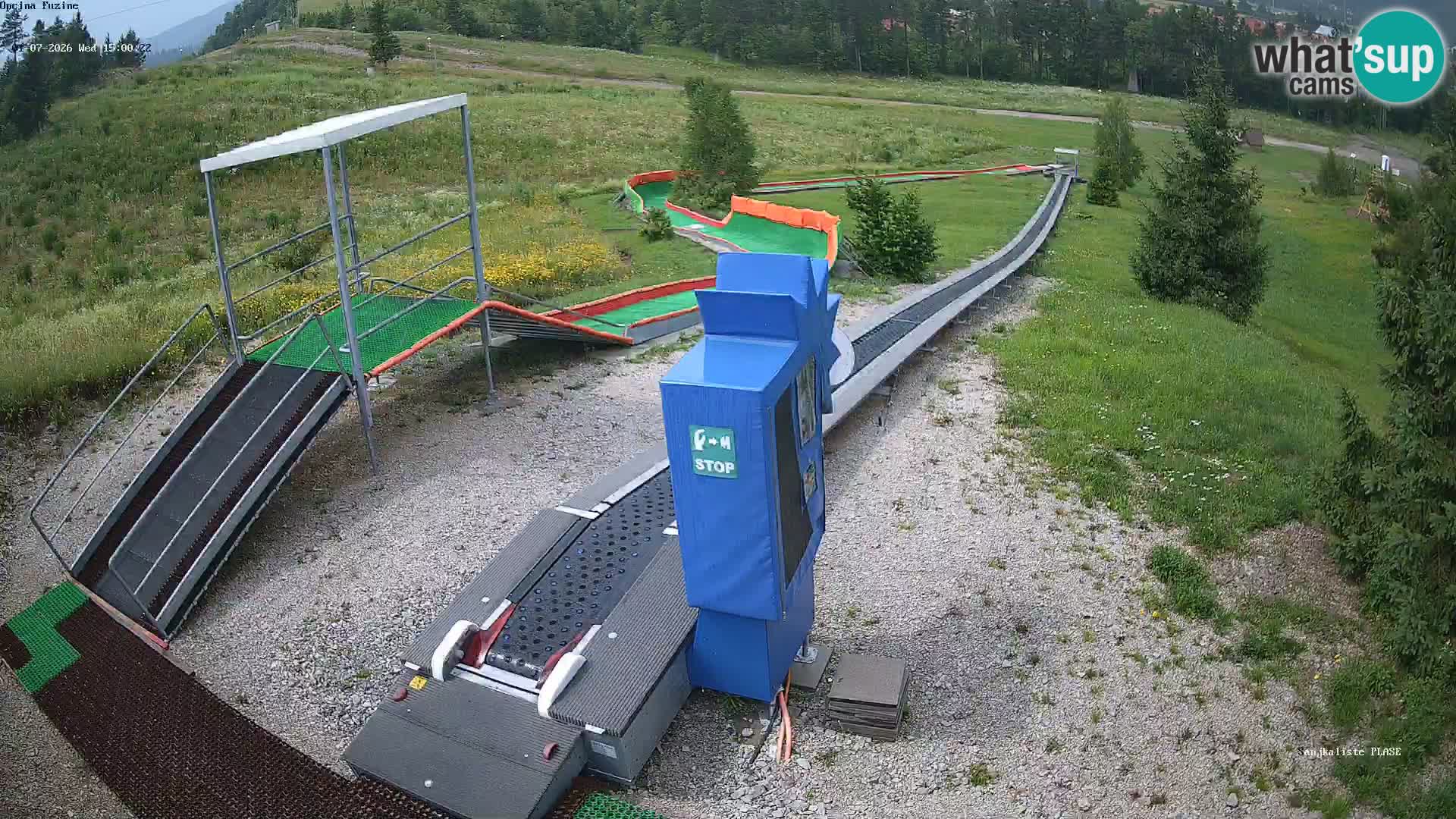 Live Webcam Rodelbahn Fužine – Kroatien