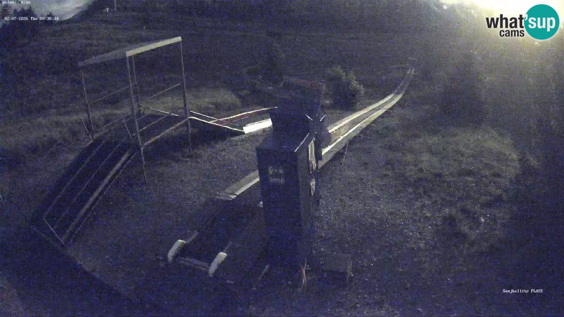 Webcam en vivo Pista de trineo Fužine – Croacia