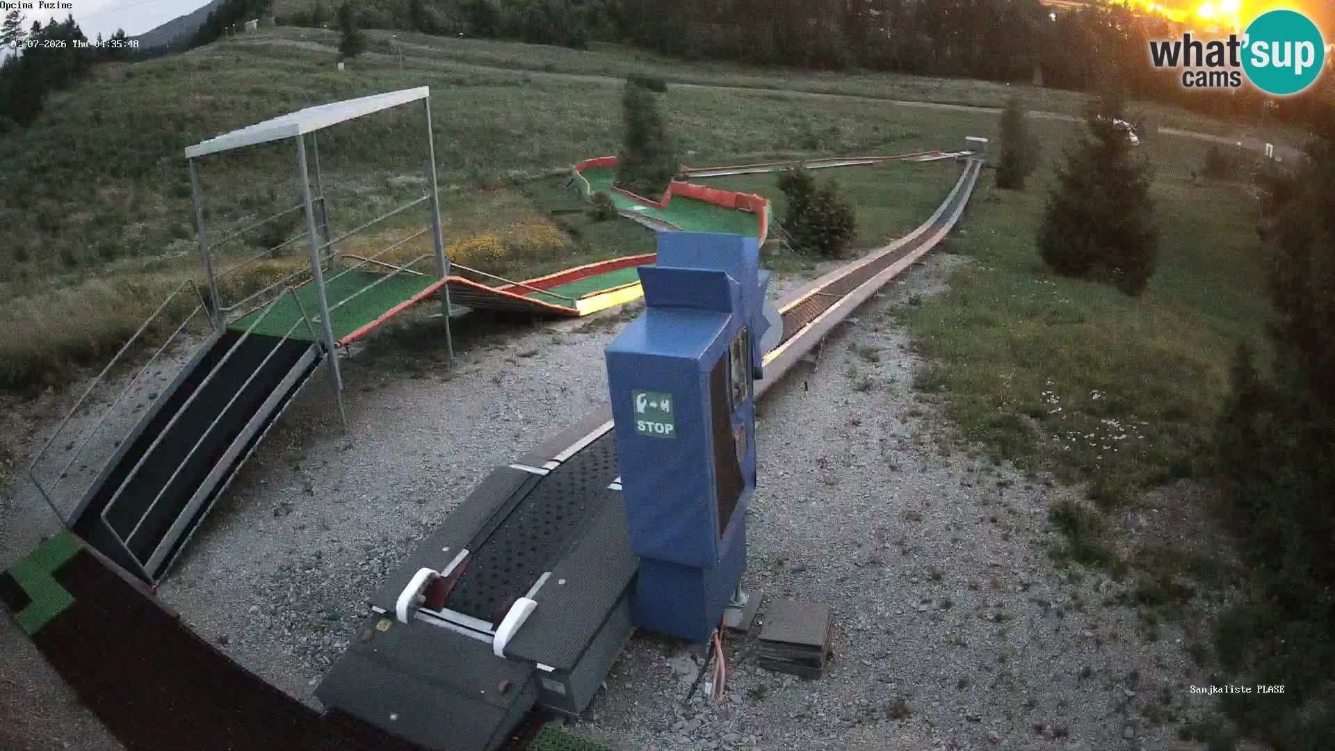 Live Webcam Rodelbahn Fužine – Kroatien