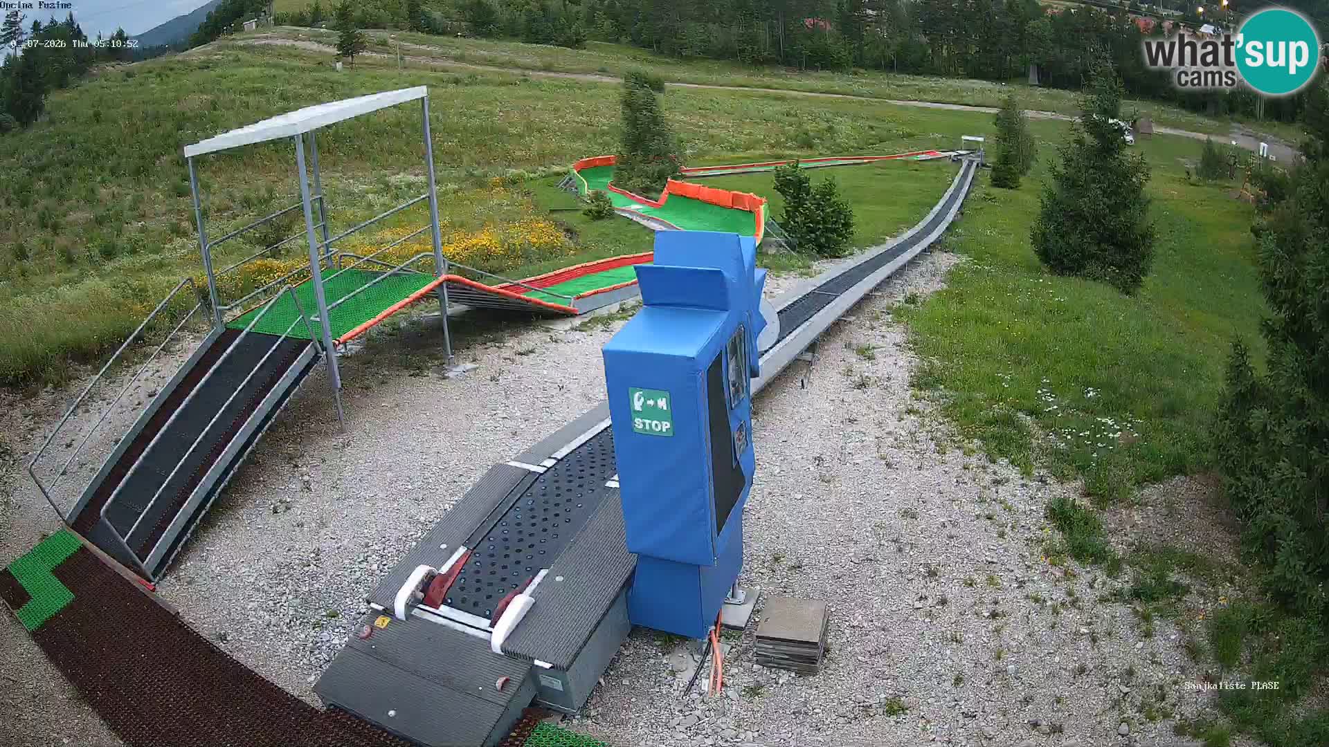 Live Webcam Rodelbahn Fužine – Kroatien