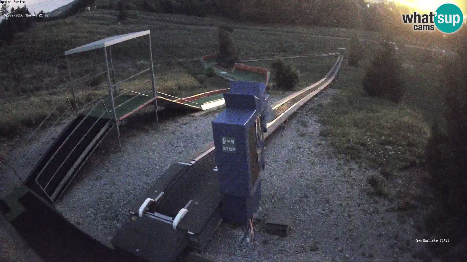 Live Webcam Rodelbahn Fužine – Kroatien