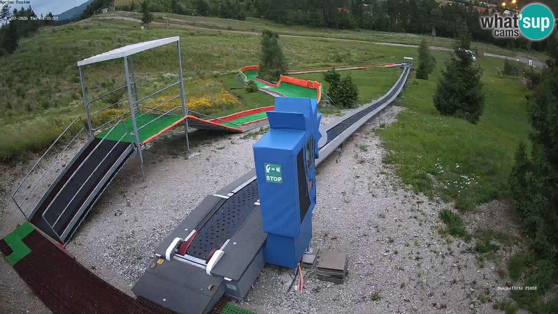 Live Webcam Rodelbahn Fužine – Kroatien