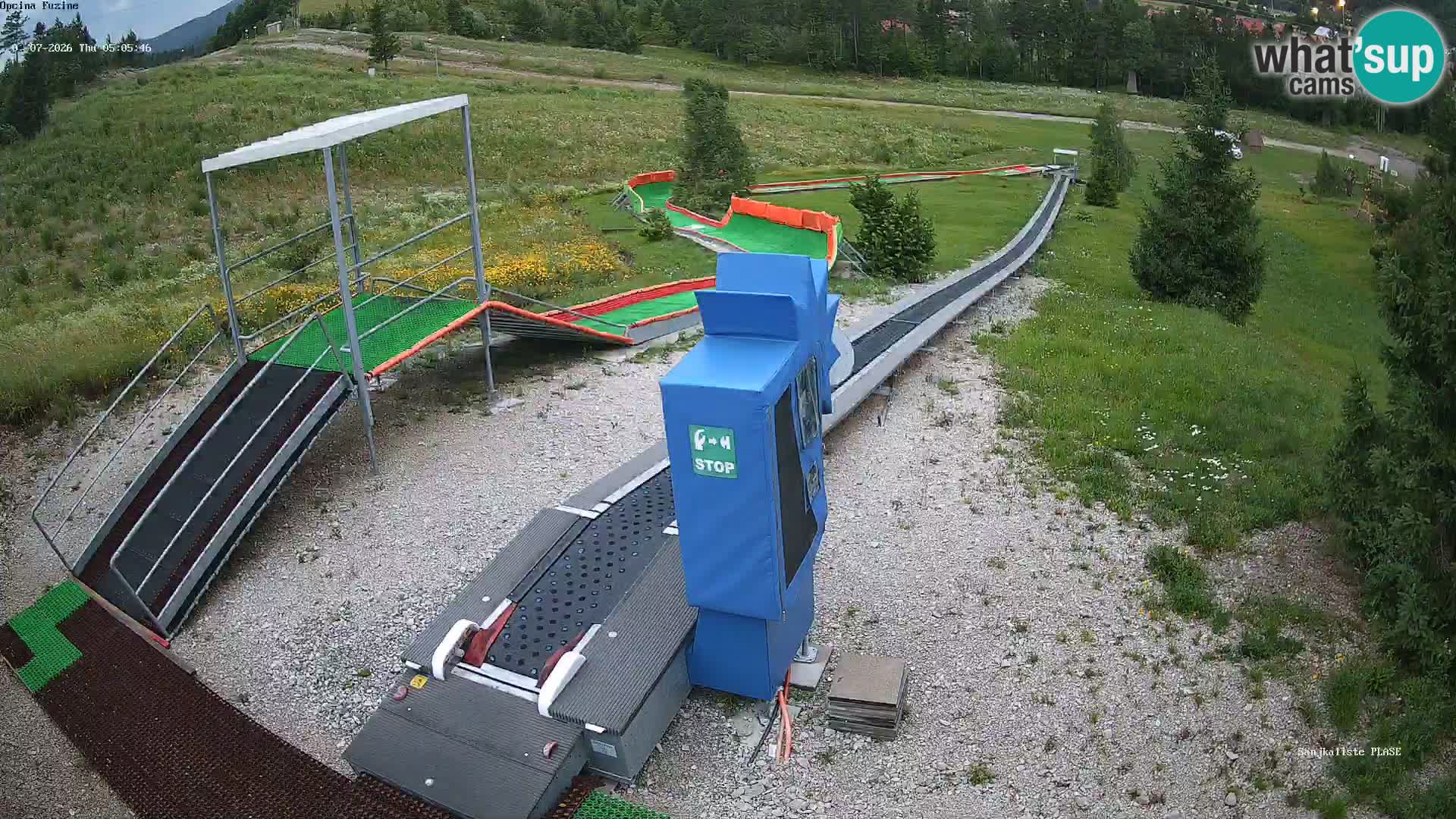 Live Webcam Rodelbahn Fužine – Kroatien