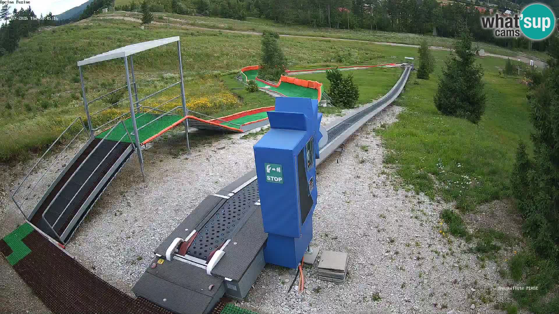 Live Webcam Rodelbahn Fužine – Kroatien
