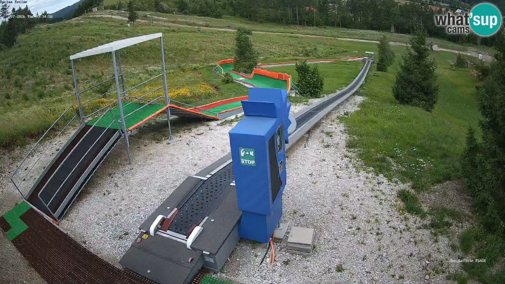 Live Webcam Rodelbahn Fužine – Kroatien