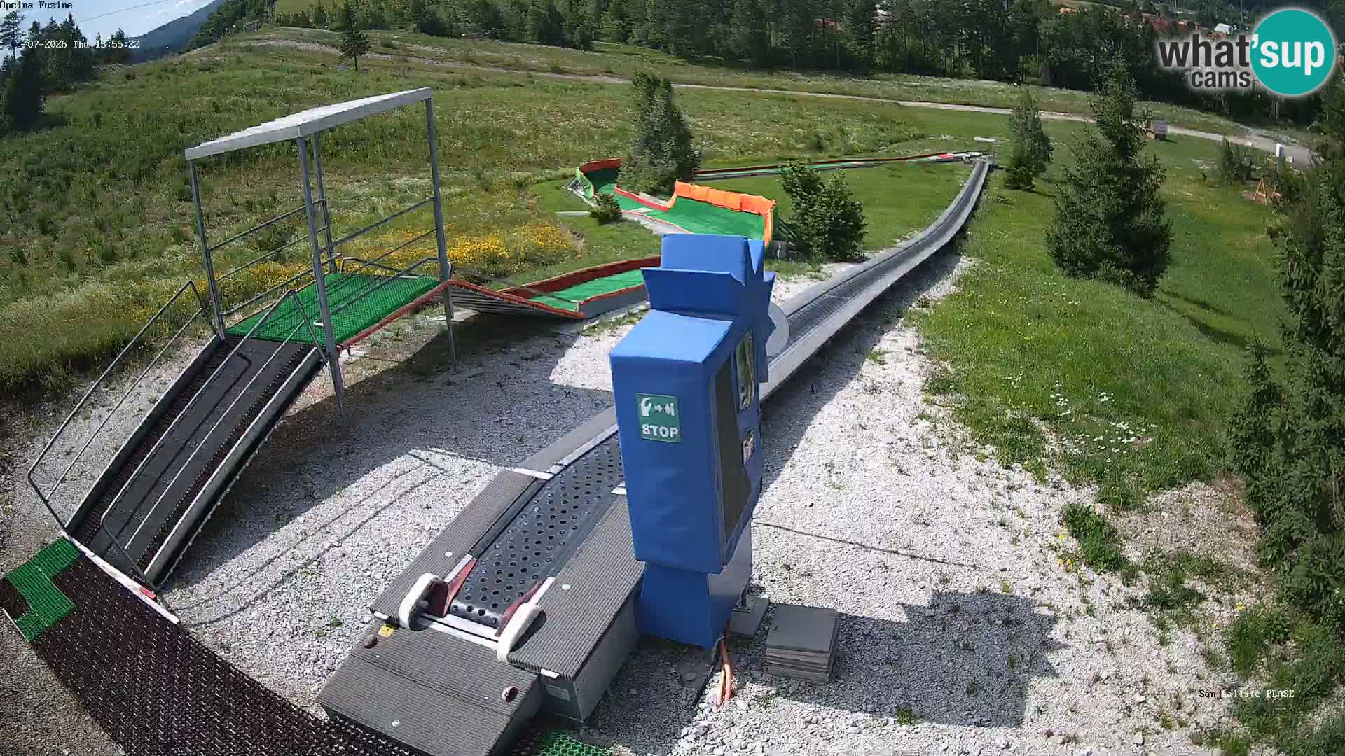 Live Webcam Rodelbahn Fužine – Kroatien