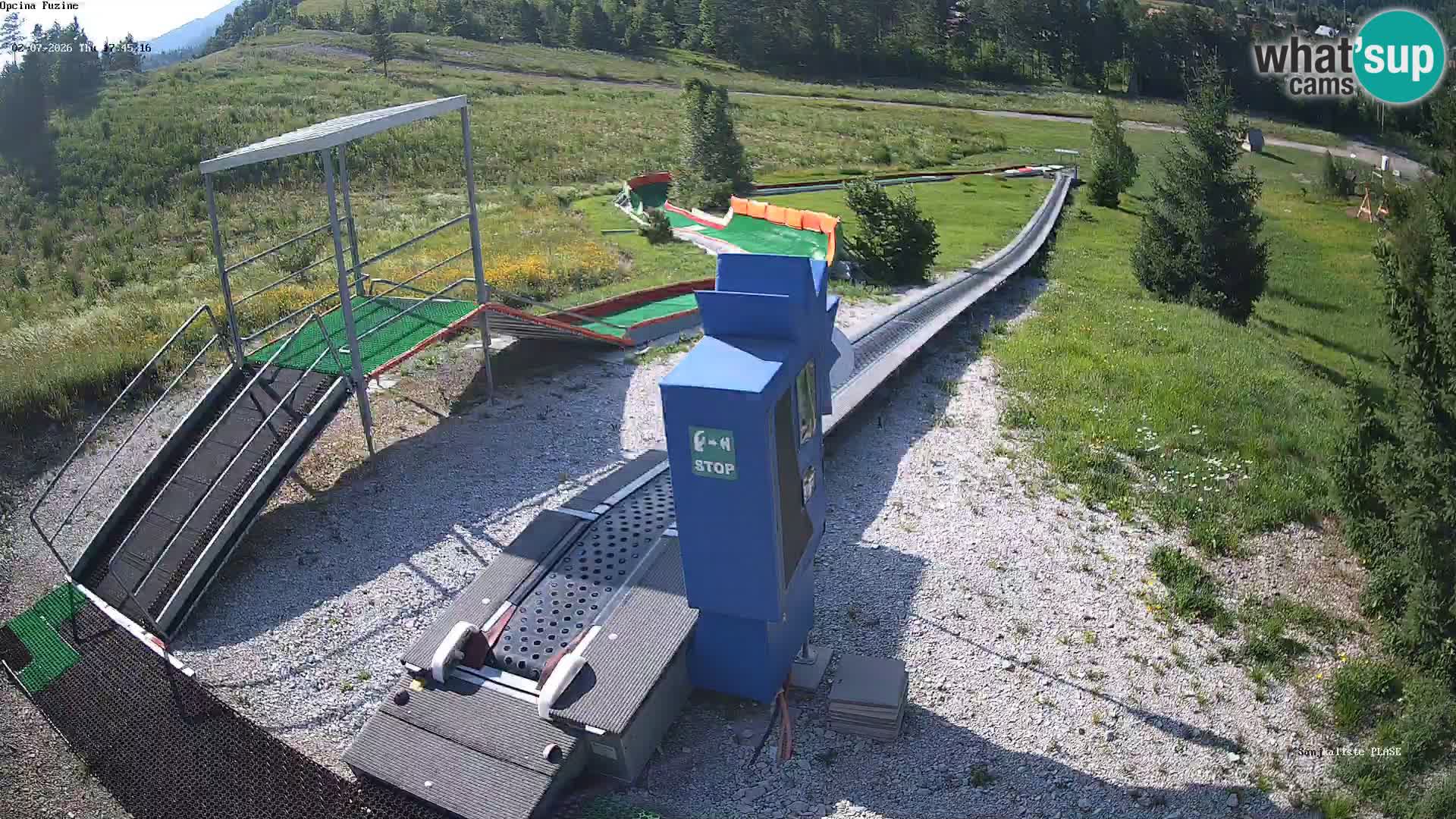 Live Webcam Rodelbahn Fužine – Kroatien
