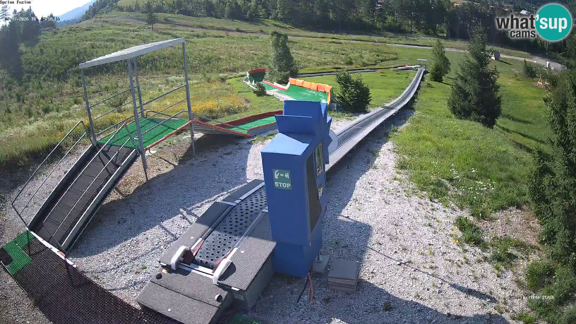 Live Webcam Rodelbahn Fužine – Kroatien