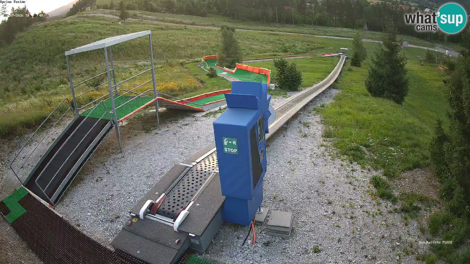 Live Webcam Rodelbahn Fužine – Kroatien