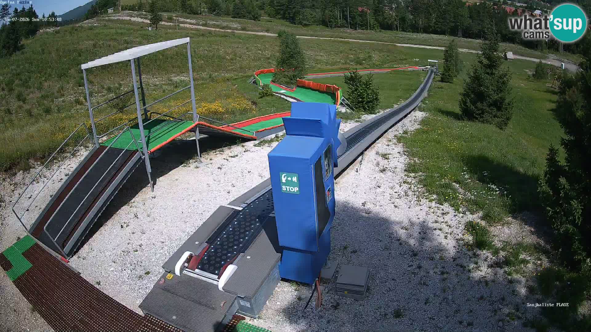 Live Webcam Rodelbahn Fužine – Kroatien