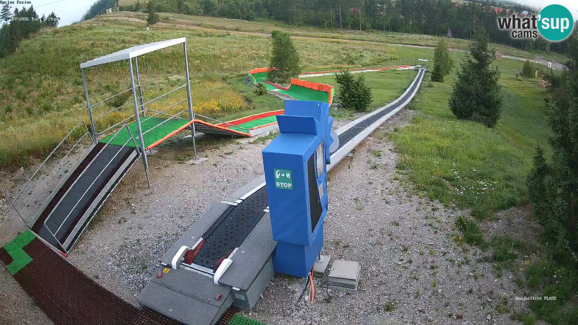 Live Webcam Rodelbahn Fužine – Kroatien