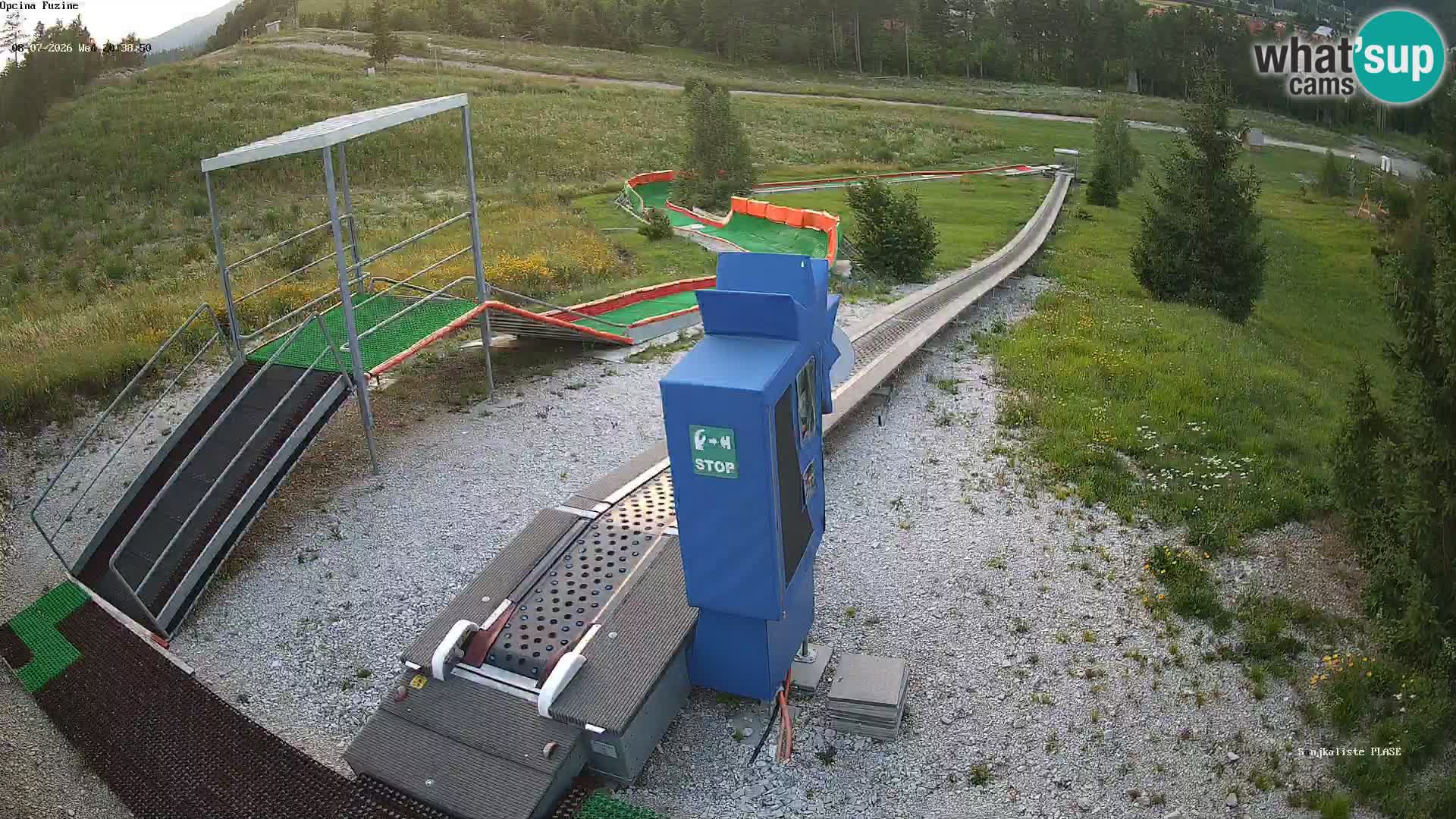 Live Webcam Rodelbahn Fužine – Kroatien
