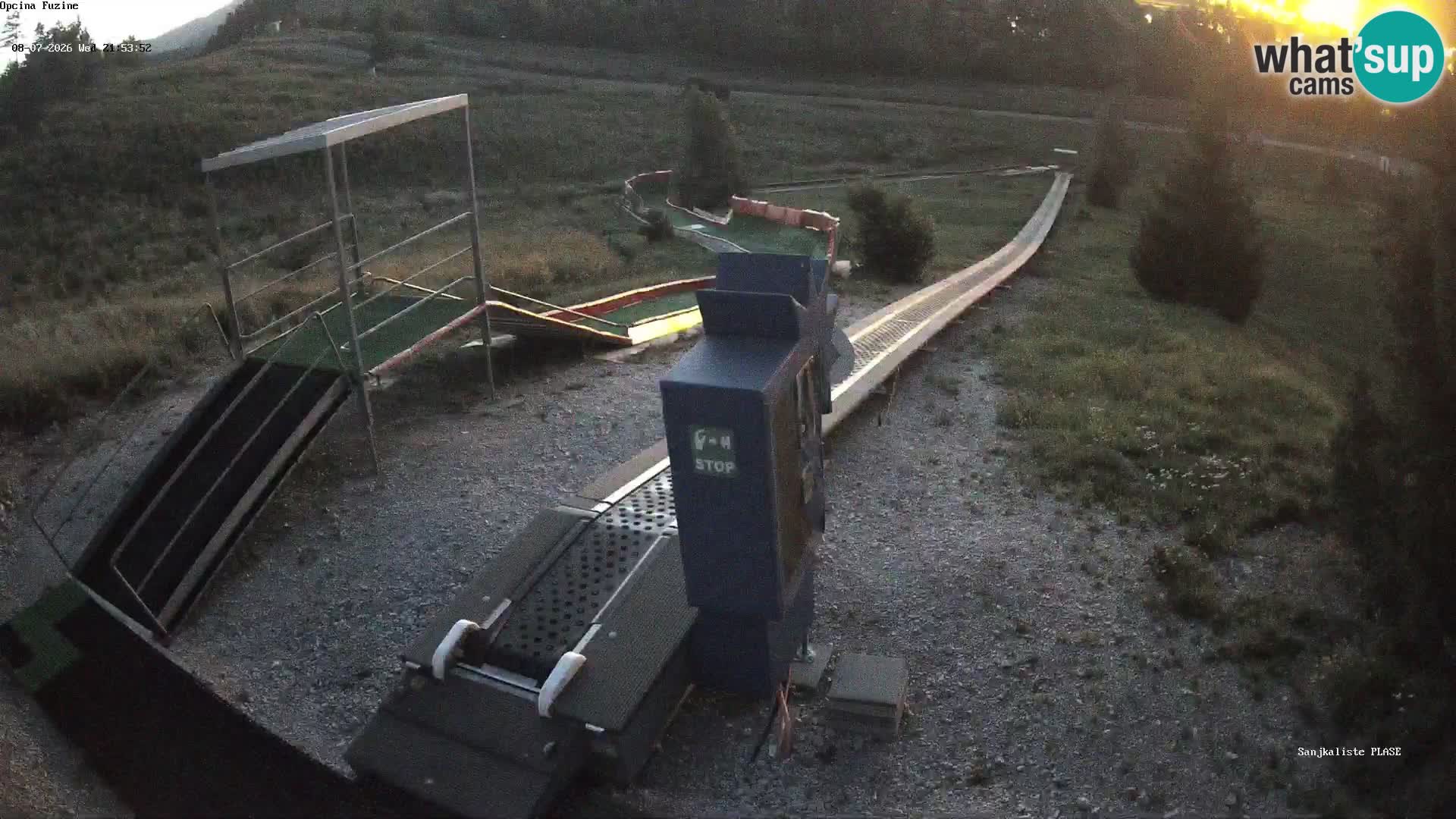 Live Webcam Rodelbahn Fužine – Kroatien