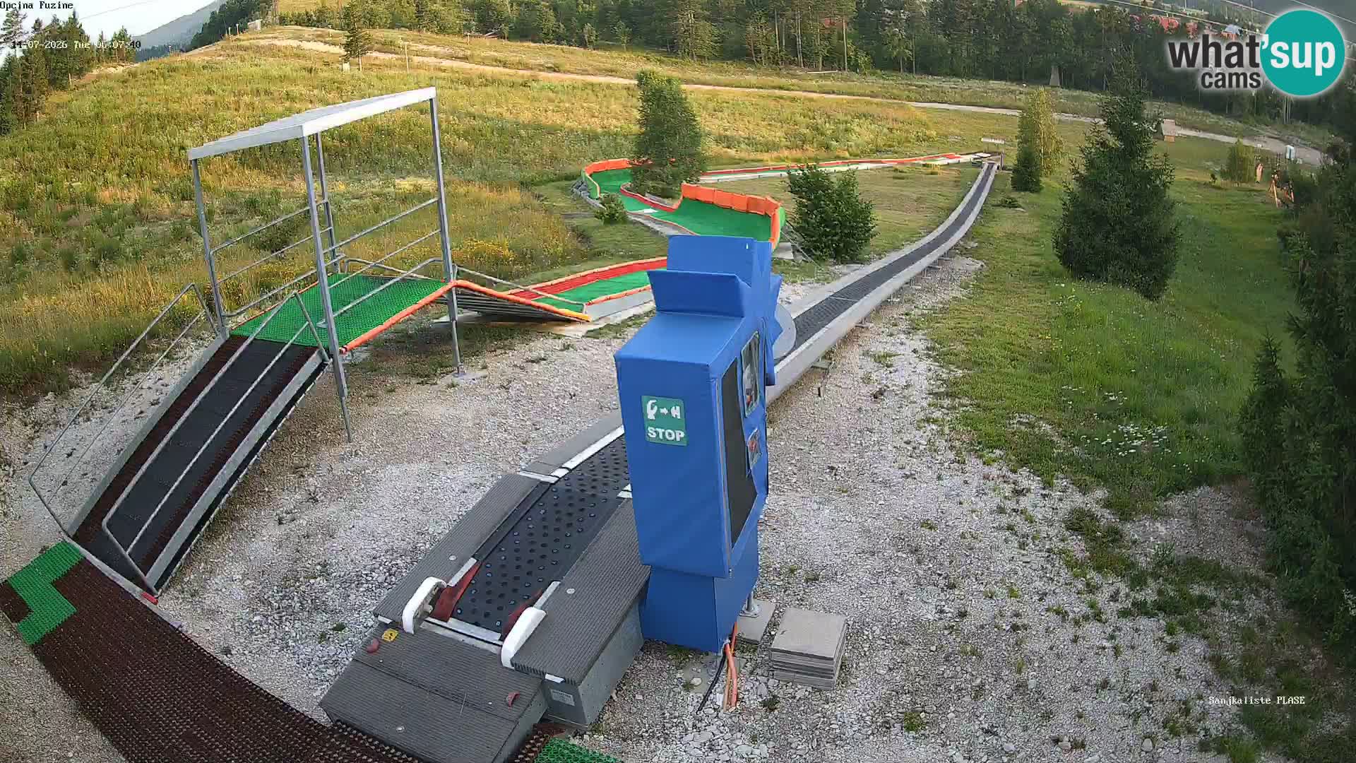 Live Webcam Rodelbahn Fužine – Kroatien