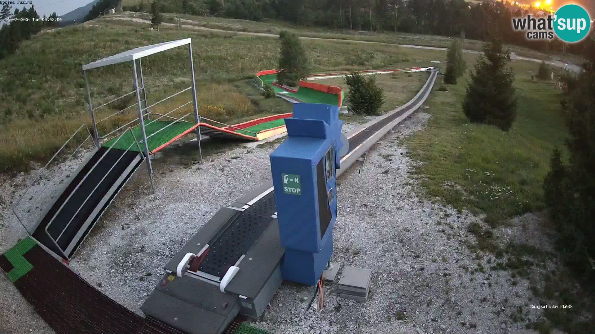 Live Webcam Rodelbahn Fužine – Kroatien
