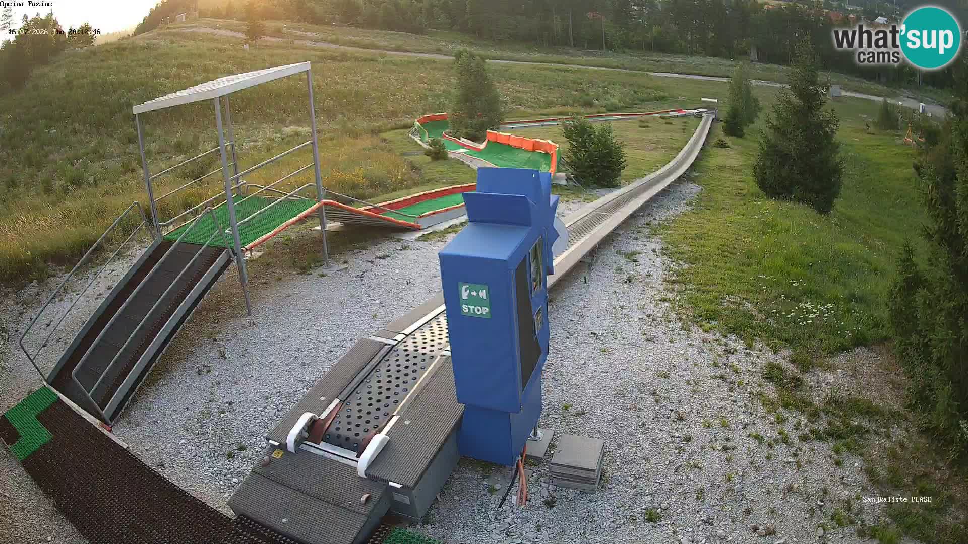 Live Webcam Rodelbahn Fužine – Kroatien