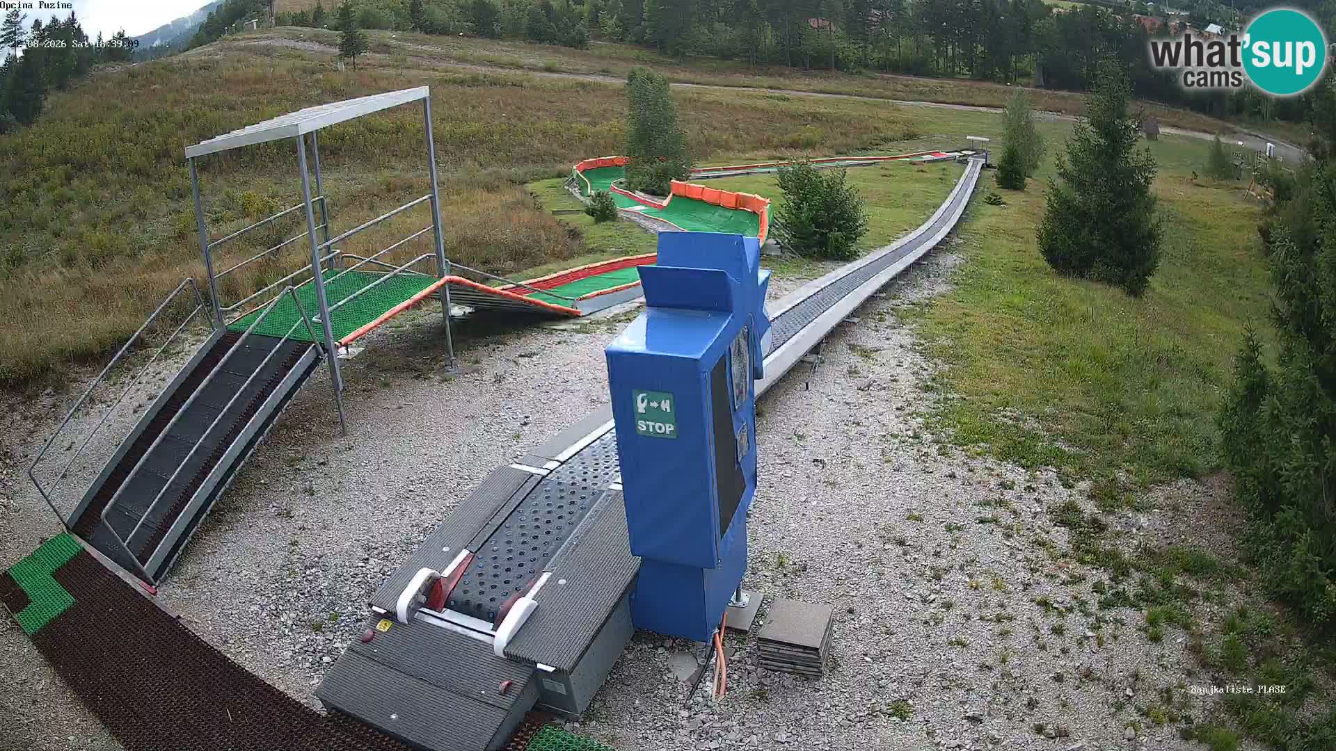 Live Webcam Rodelbahn Fužine – Kroatien