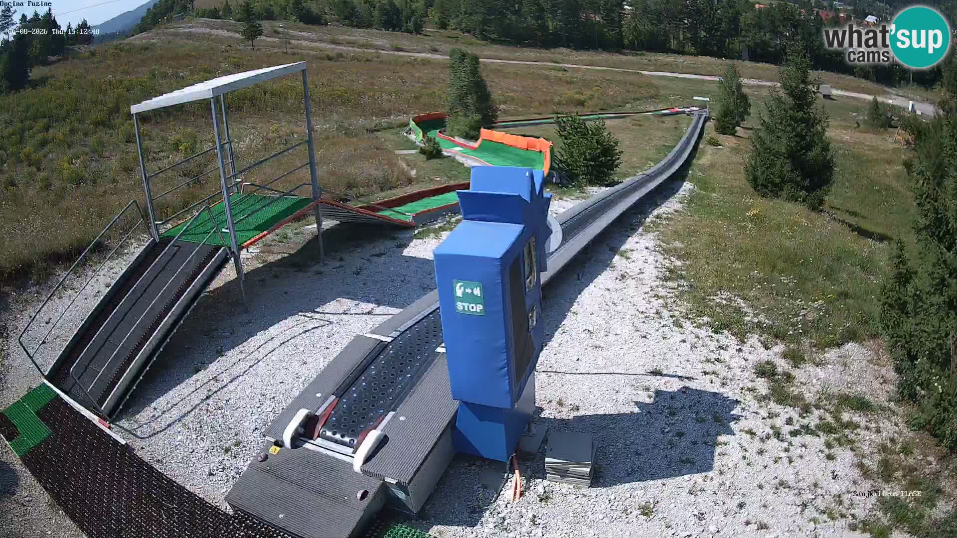 Live Webcam Rodelbahn Fužine – Kroatien