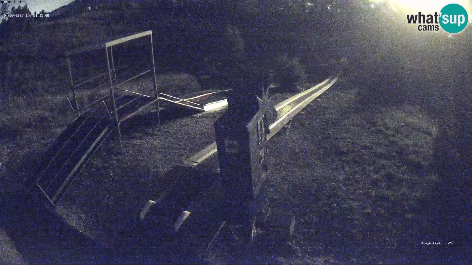 Webcam en vivo Pista de trineo Fužine – Croacia