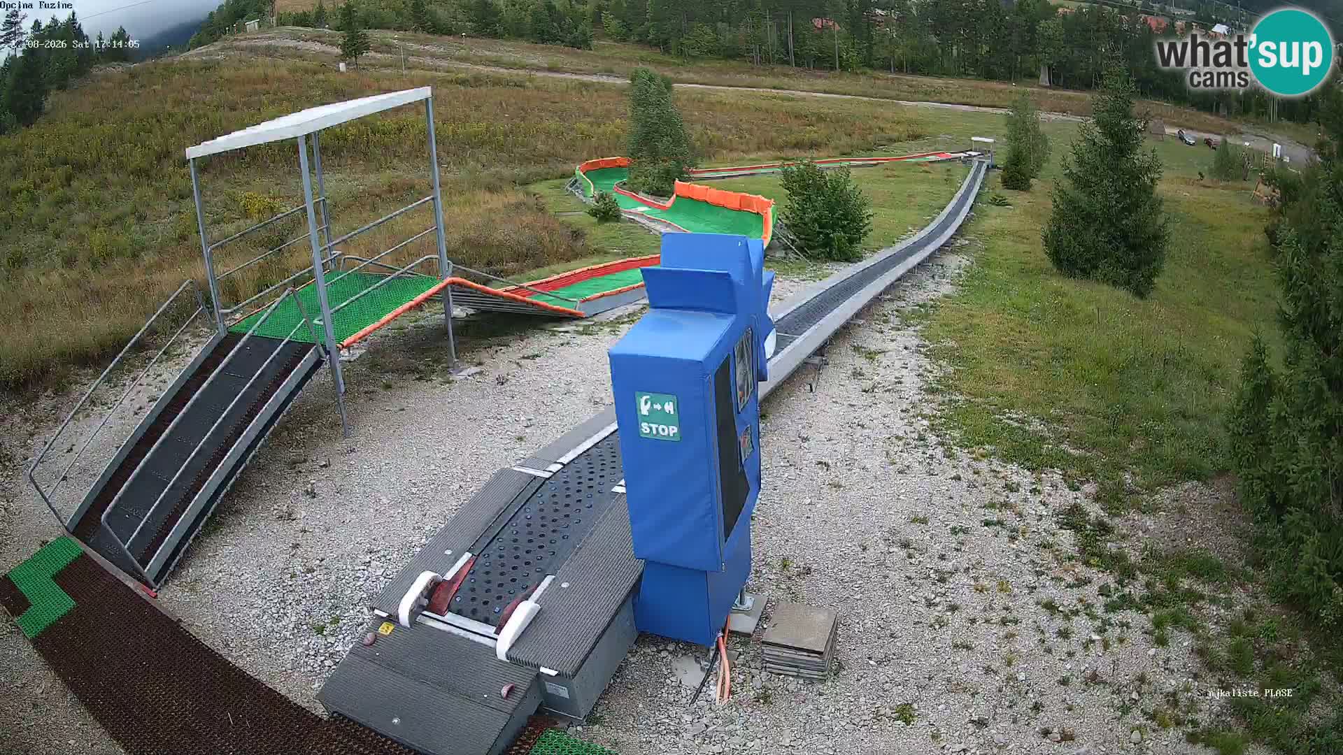 Live Webcam Rodelbahn Fužine – Kroatien