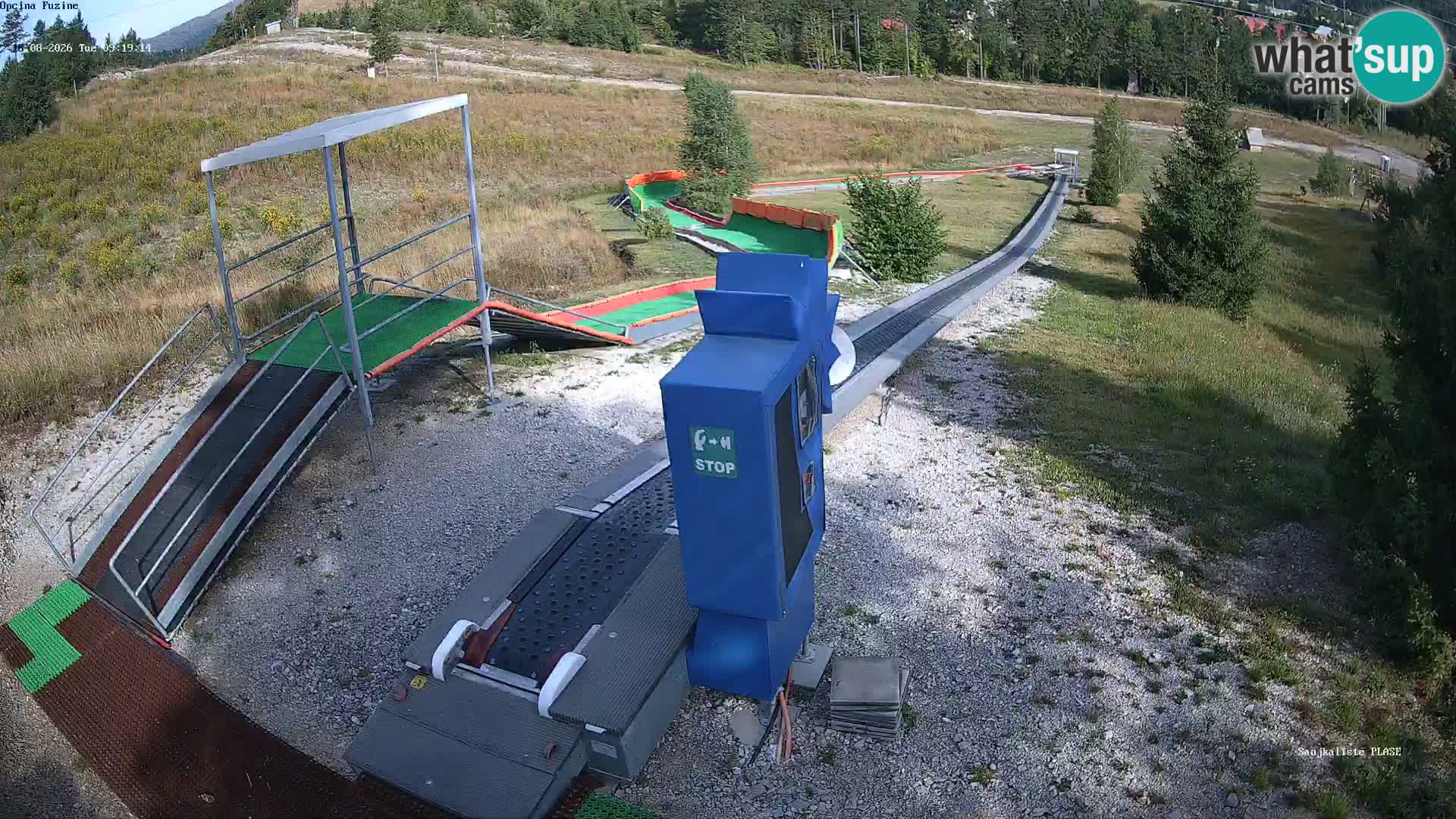 Live Webcam Rodelbahn Fužine – Kroatien
