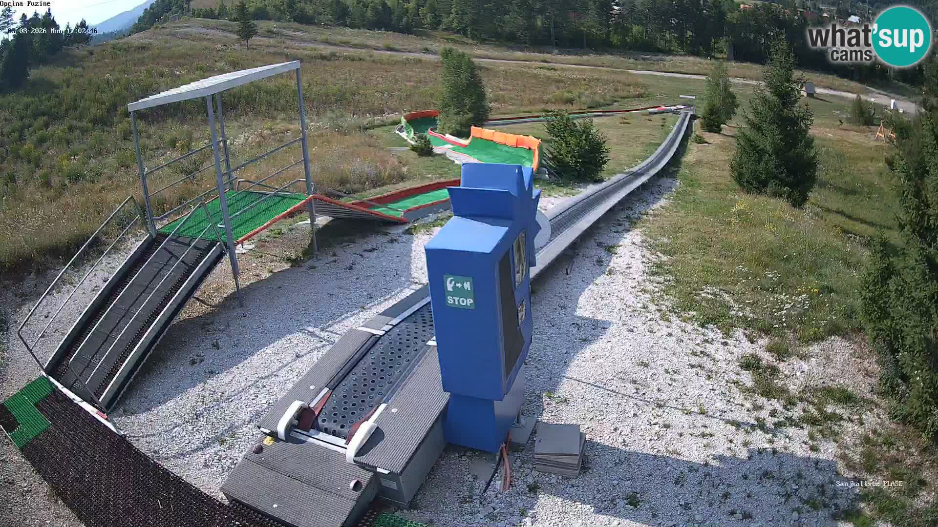 Live Webcam Rodelbahn Fužine – Kroatien